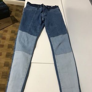 Frame Denim Two Toned jeans